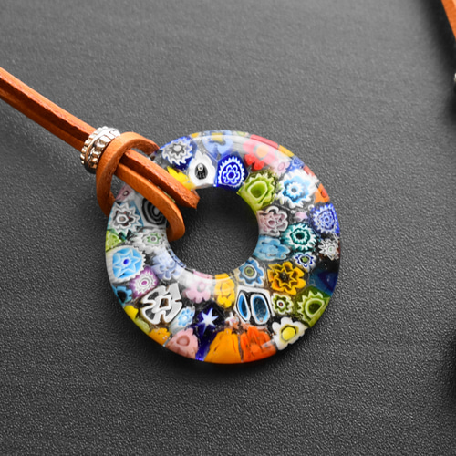 ベネチアンガラスのペンダント ネックレス・ペンダント AMONS CRAFT