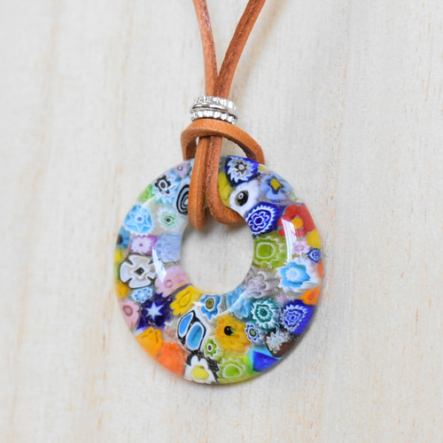 ベネチアンガラスのペンダント ネックレス・ペンダント AMONS CRAFT