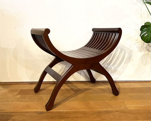 KARTINIチェア スツール チーク無垢材 ナチュラル カルティニ チェア