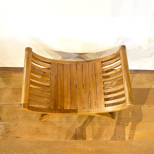 KARTINIチェア スツール チーク無垢材 ナチュラル カルティニ チェア