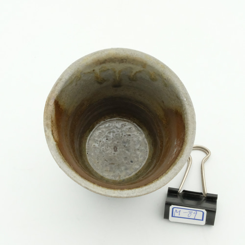 青備前フリーカップ 特殊穴窯にて焼成