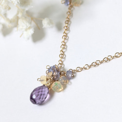 新作♡ピンクトルマリン貔貅の華奢ブレス k18ゴールドピンクトルマリン 一粒石 プチ ネックレス