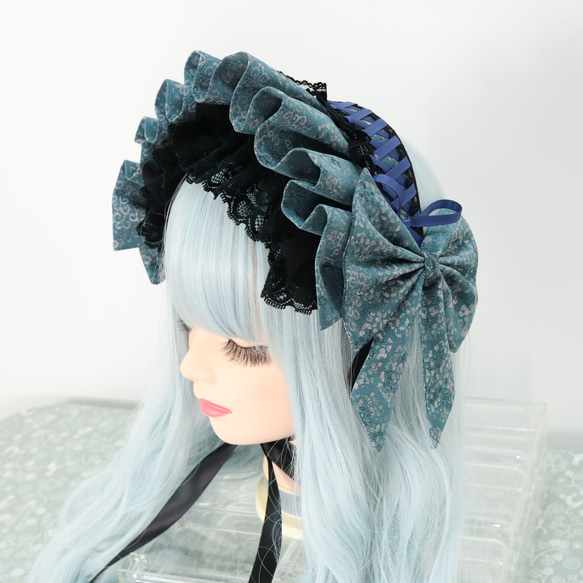ヘッドドレス　ボンネット　ロリータ 楽天市場】ロリータ 帽子 ボンネット ボンネ ヘッドドレス