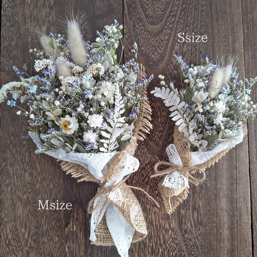 4日発送＊大きさ選べるナチュラルブーケ＊爽やか高原のお花屋さんに