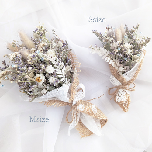 4日発送＊大きさ選べるナチュラルブーケ＊爽やか高原のお花屋さんに