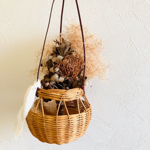 お花もグリーンも飾れる ハンギングバスケット♾吊り下げカゴ その他