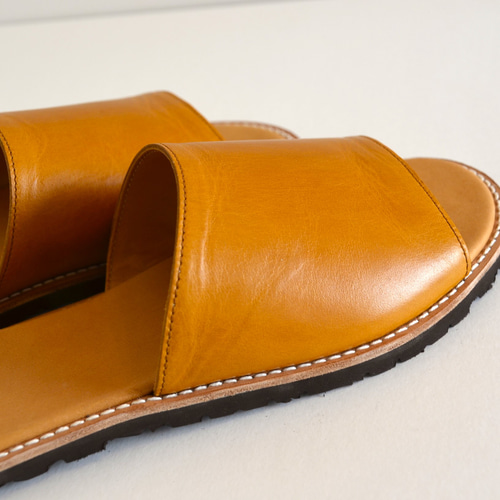 ZARA - ZARA ザラ VIBRAM レザーサンダル 43 27.6cmの通販 by