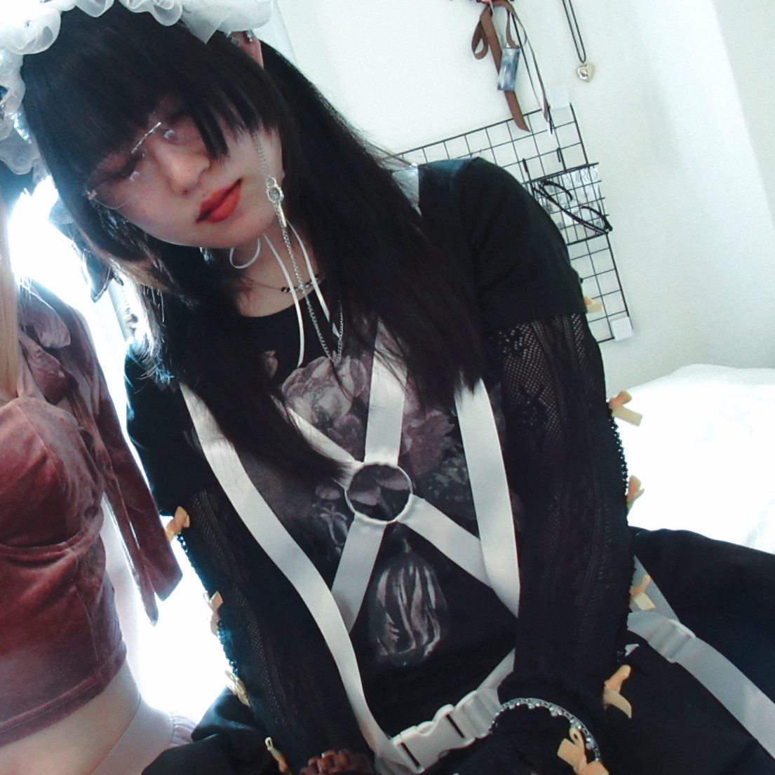 herpraha ハープラハ ブラック リボントップ ビスチェ herpraha ハープラハ ブラック リボントップ ビスチェ