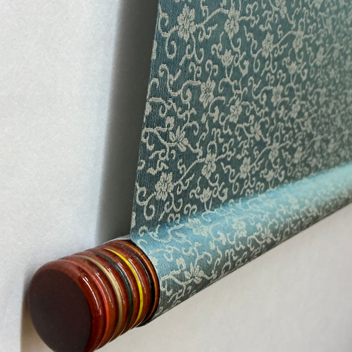 掛け軸 日本の名画 伊藤若冲 大鶏雌雄図 その他インテリア雑貨 表具 月