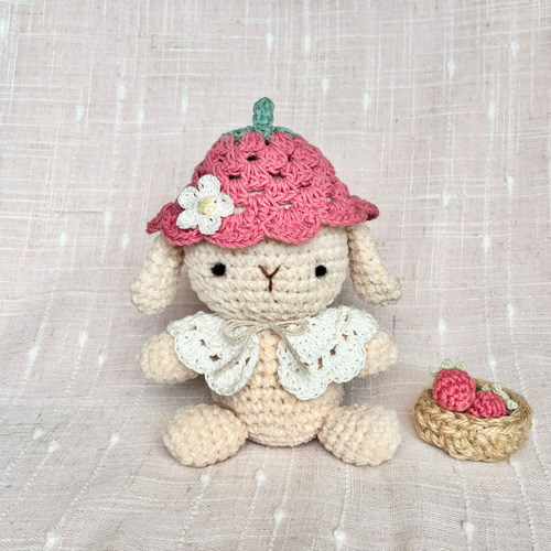 オーダー専用ページ】ちびぬい 服 チューリップハット うさぎ帽子