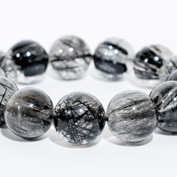 高品質・大玉】16mm ブラックルチル ブラックトルマリンインクォーツ