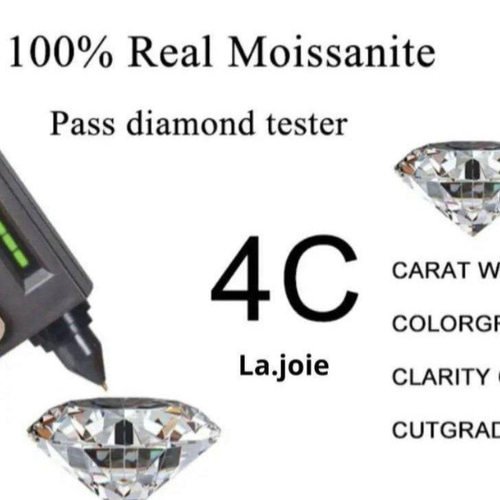 1ct 】人工ダイヤモンド 最高品質 モアサナイト 4爪 ピアス