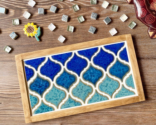 再販1】Beachイメージ ⌘ コラベルタイルトレー タイルトレイ 海