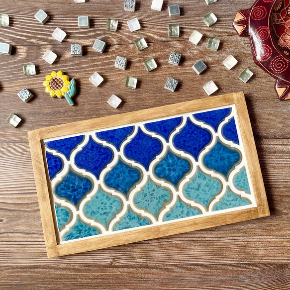 再販1】Beachイメージ ⌘ コラベルタイルトレー タイルトレイ 海