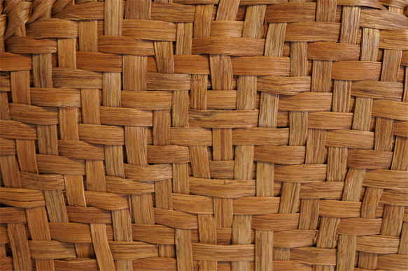 山葡萄 籠 半月口 バック網代編・やまぶどう籠・美品　 かごバッグ 