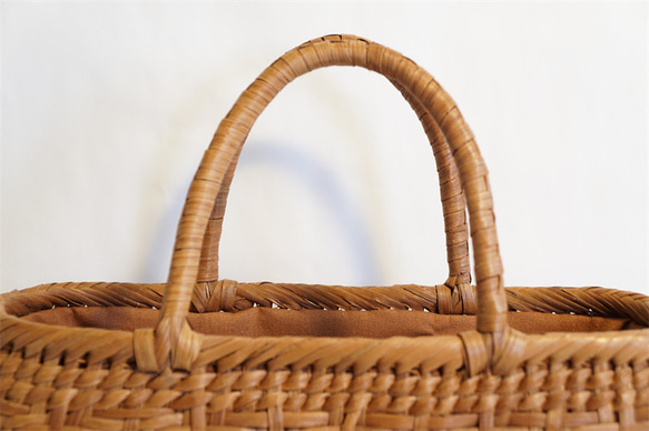 山葡萄　籠　カゴ　かごバック　やまぶどう 亀甲編み かご バック 