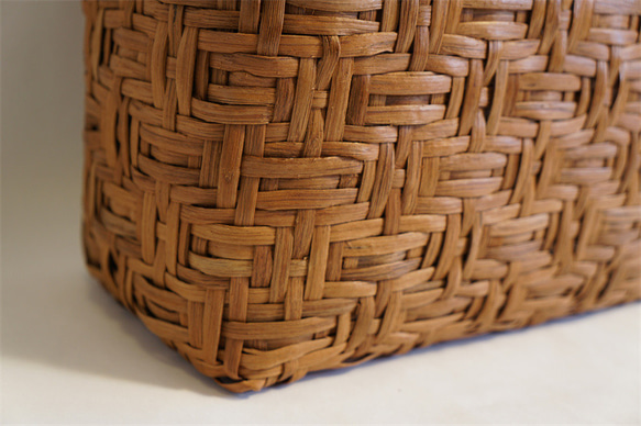 山葡萄　籠　カゴ　かごバック　やまぶどう 亀甲編み かご バック 