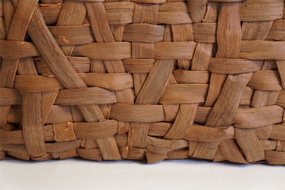 乱れ編み 山葡萄 かご　籠 バッグ 一番皮 中布と内ポケット付き かごバッグ 一番皮 中布と内ポケット付き