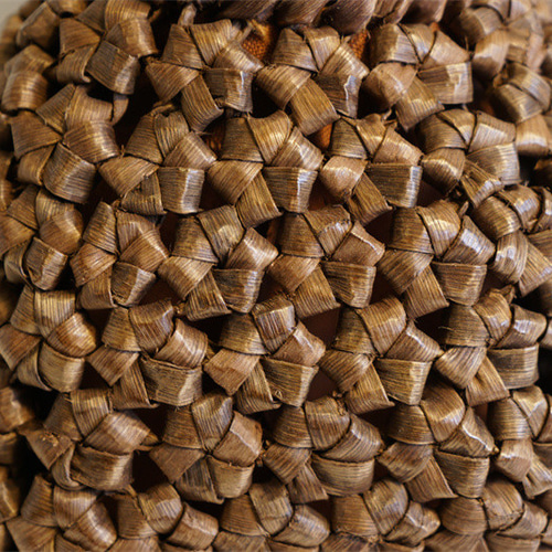 山葡萄 籠 胡桃木 くるみかごバック （六角花編み）かご バック・やま