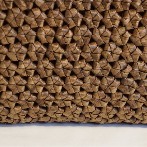 山葡萄 籠 胡桃木 くるみかごバック （六角花編み）かご バック・やま