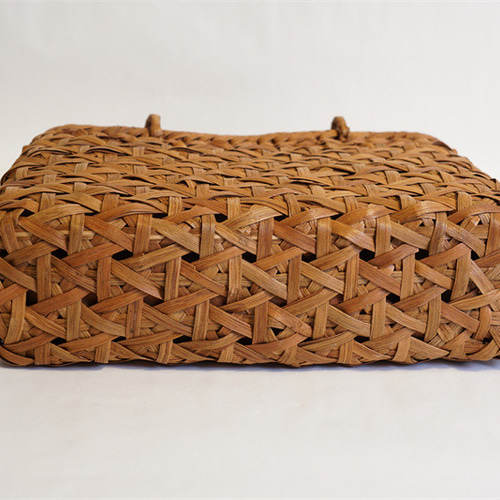 山葡萄 籠 かご（麻の葉編み）バック・やまぶどう 籠 かごバック かご