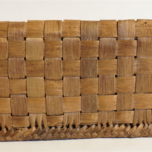 長財布 くるみ 山胡桃木 山葡萄 籠 かごバッグ 網代編 小銭入れ ポーチ