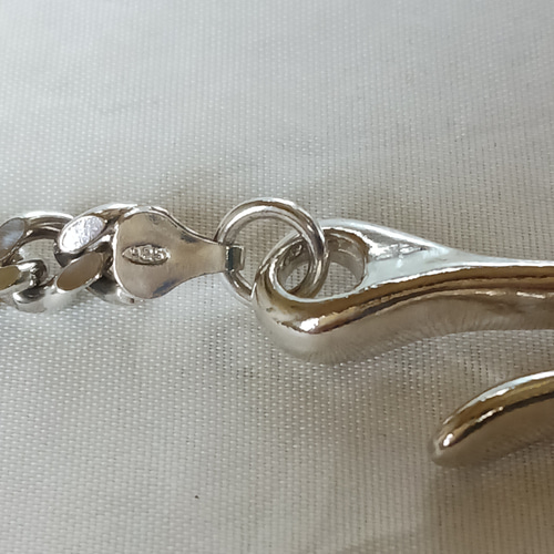 シルバー925 唐草 ウォレットチェーン ショート キーリング K2 通販