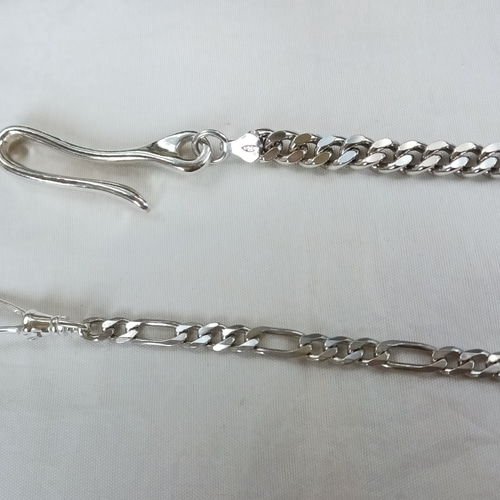 シルバー925 唐草 ウォレットチェーン ショート キーリング K2 通販