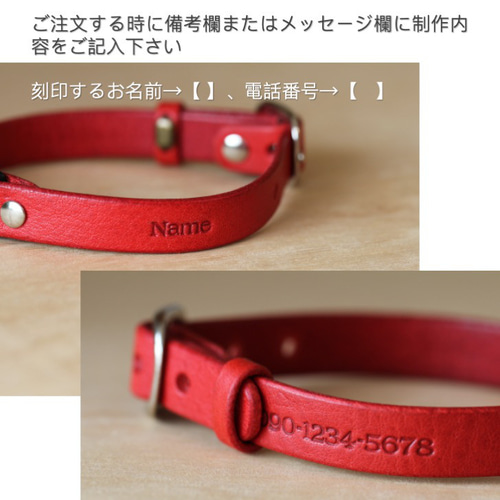 猫 首輪 ルクスニャン おしゃれ セーフティバックル 名入れ イタリアン