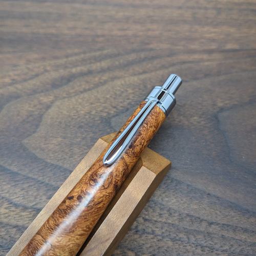 新作】花梨瘤杢 シャープペンシル No.570 ペン・筆記用具 工房 TAISHI
