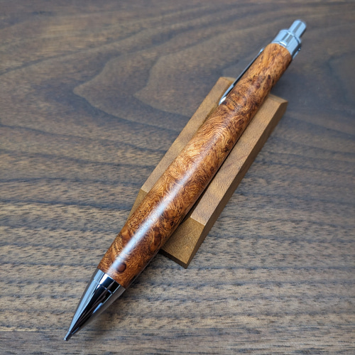 花梨瘤杢0.5シャーペン 新作】花梨瘤杢 シャープペンシル No.570 ペン・筆記用具 工房 TAISHI