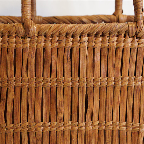 山葡萄 籠 かごバッグ カゴ 網代編み 中布と内ポケット付き　匠の技 手編み 山葡萄 籠 かごバッグ カゴ 網代編み 中布と内ポケット付き 匠の