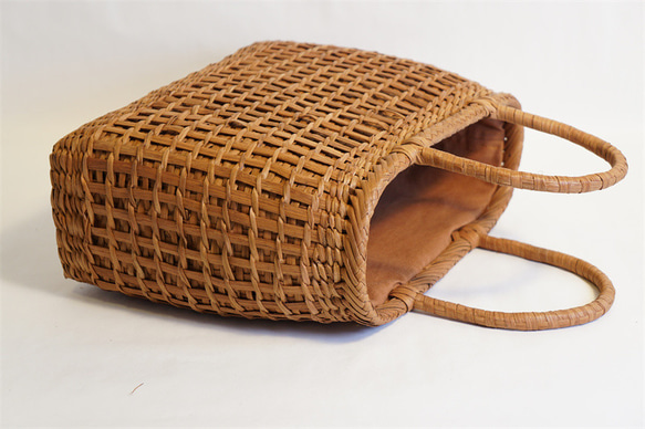 山葡萄　籠　カゴ　かごバック　やまぶどう 籠 バック 二重編み 