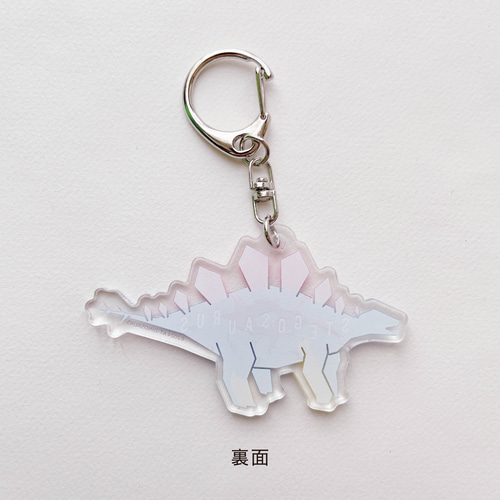 ケイトスペード バッグチャーム トリケラトプス 恐竜 キーホルダー