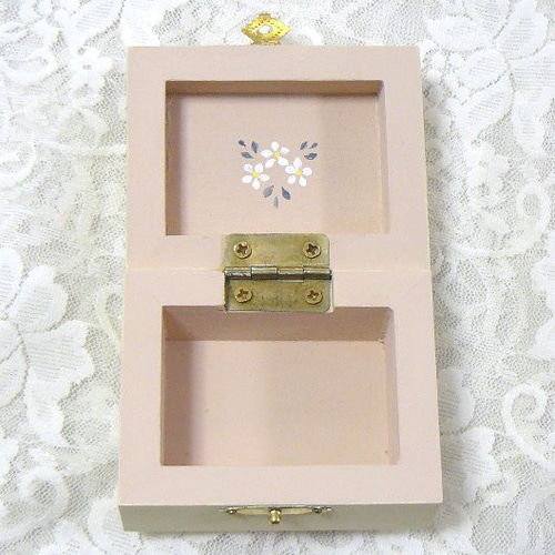 miniジュエリーボックス❤ローズブーケ（トールペイント） フリー