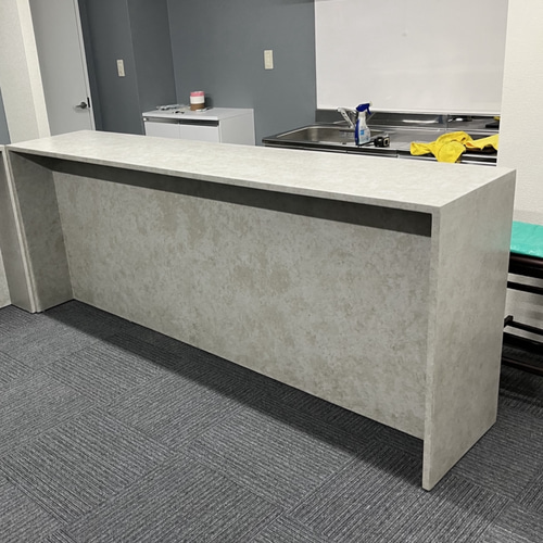 ワイド170 3人掛け向き バーカウンター 受付カウンター テーブル 机