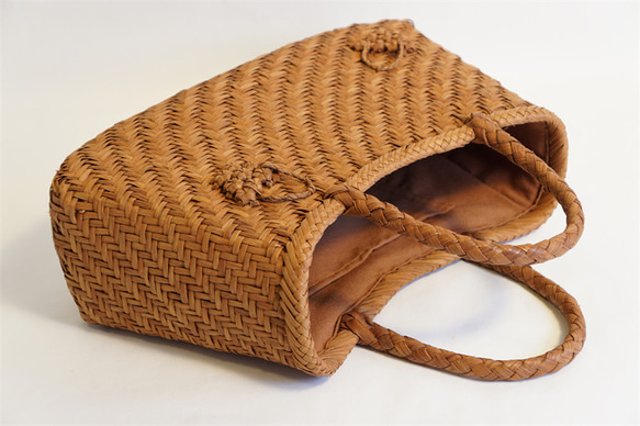 山葡萄 かごバッグ 網代編み やまぶどう 山ぶどう カゴバッグ バスケット やまぶどう