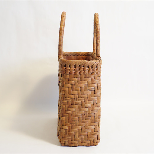 山葡萄 蔓 かごバック かご 籠 巾着 網代編み 職人の手作り かご かご