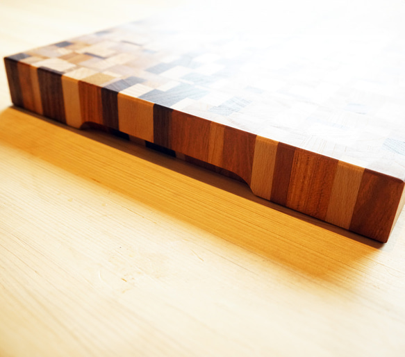 世界に一つだけのエンドグレインまな板 