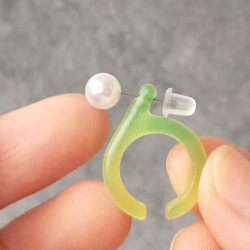 ピアスがつけられるイヤーカフ〈P-cuffs〉 5枚目の画像