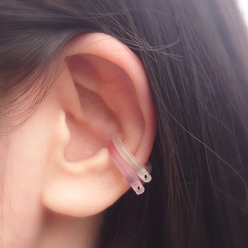 ピアスがつけられるイヤーカフ〈P-cuffs＋〉 イヤーカフ nine-D 通販  