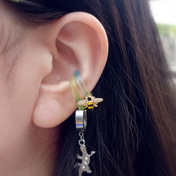 ピアスがつけられるイヤーカフ〈P-cuffs〉 2枚目の画像