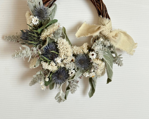 ドライフラワーナチュラルリース ドライフラワー Rest garden 通販