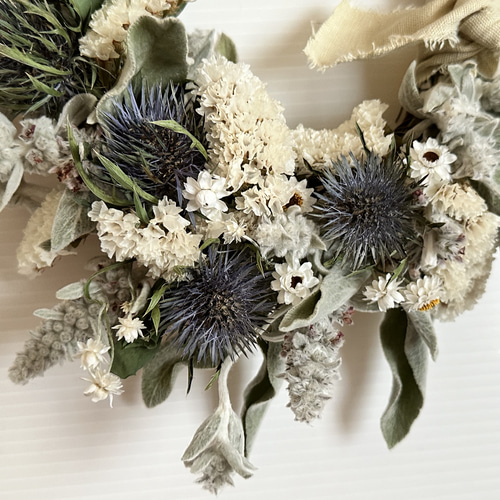 ドライフラワーナチュラルリース ドライフラワー Rest garden 通販