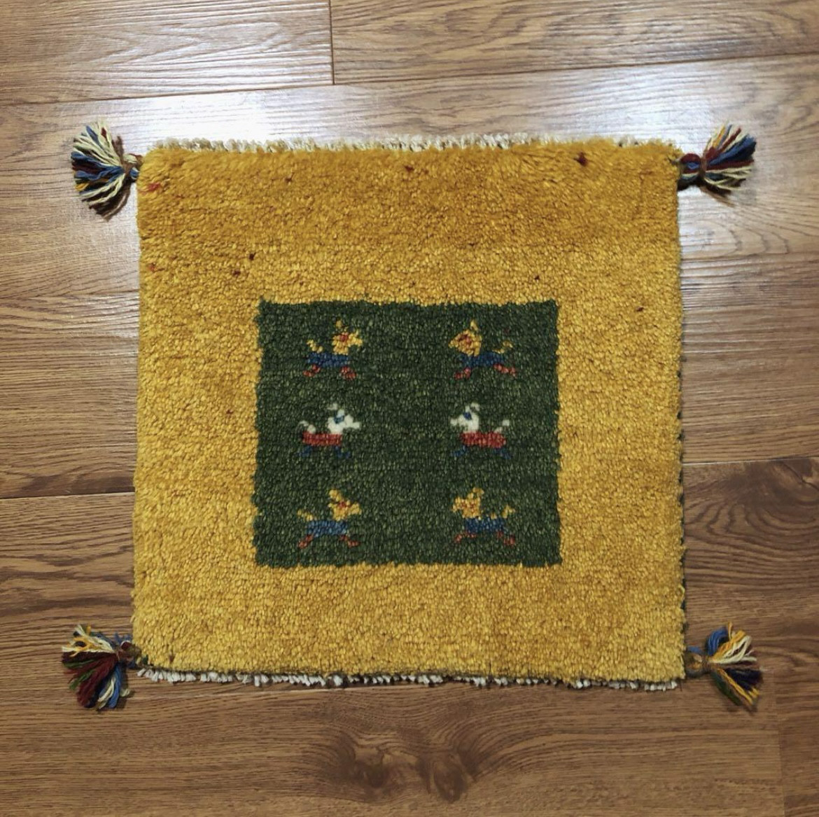 ペルシャギャッベ (ギャベ) チェアマット 椅子の座布団 No.GS-1332 7,800円