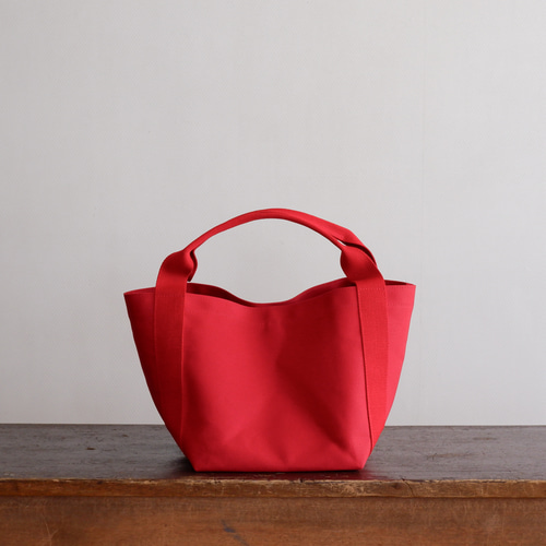 Cubeトート 赤 / 8号帆布 トートバッグ aoya bags 通販 17873542