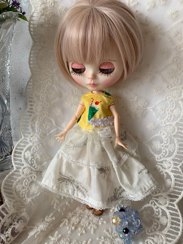 ♡ブライス　アウトフィット　ブラウス　スカート　セット ブライスアウトフィット ブラウス スカート SALE20%引 その他人形 瑞恋