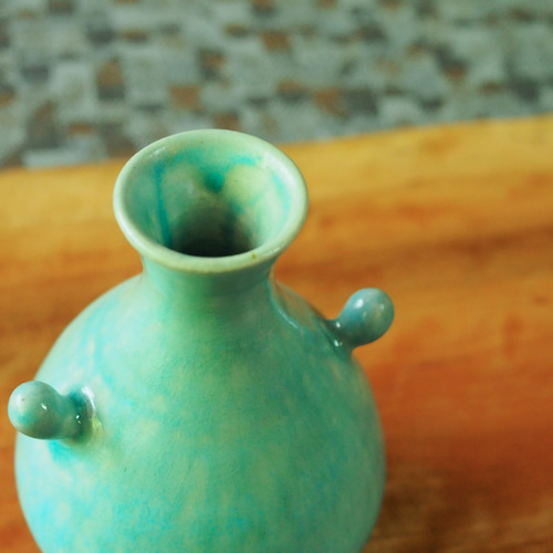 アンティーク ヴィンテージ 花瓶 花器 陶磁器 取っ手 耳付き 楽天市場】花瓶 土陶器 復古 手提げ 球体 陶器花器 セラミック