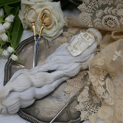 フランスアンティークレース編み用コットン糸束 糸・ミシン糸 cherir