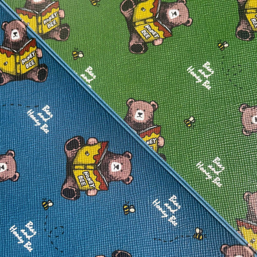 文庫本 A6 ブックカバー 熊 くま クマ テディベア ブックカバー My